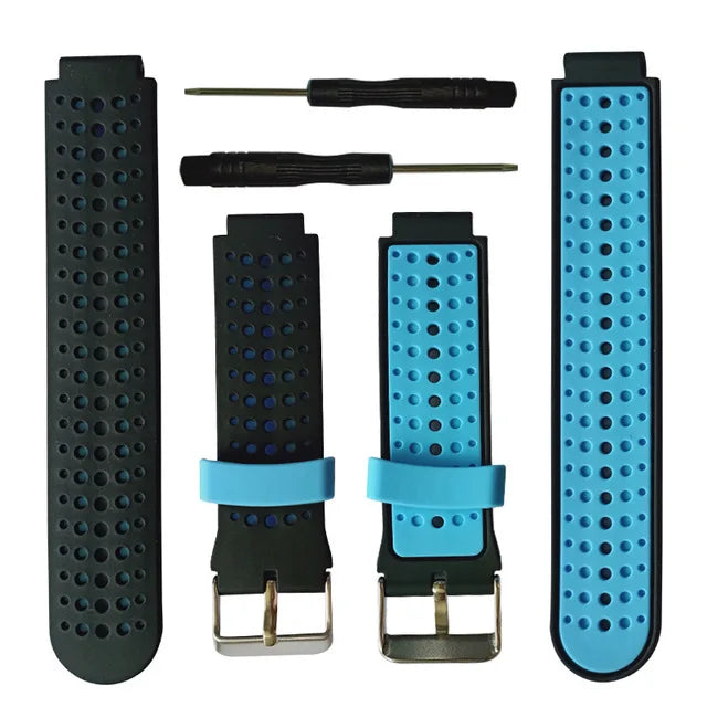 Quick Release 22mm Silicone Band - Vibrant for Forerunner 735XT