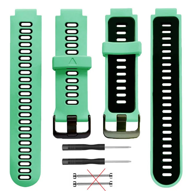 Quick Release 22mm Silicone Band - Vibrant for Forerunner 735XT