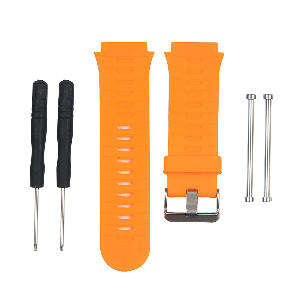 Silicone Band for Garmin Forerunner 920XT – Vibrant, Sweat-Proof Strap with Quick-Release & Tool