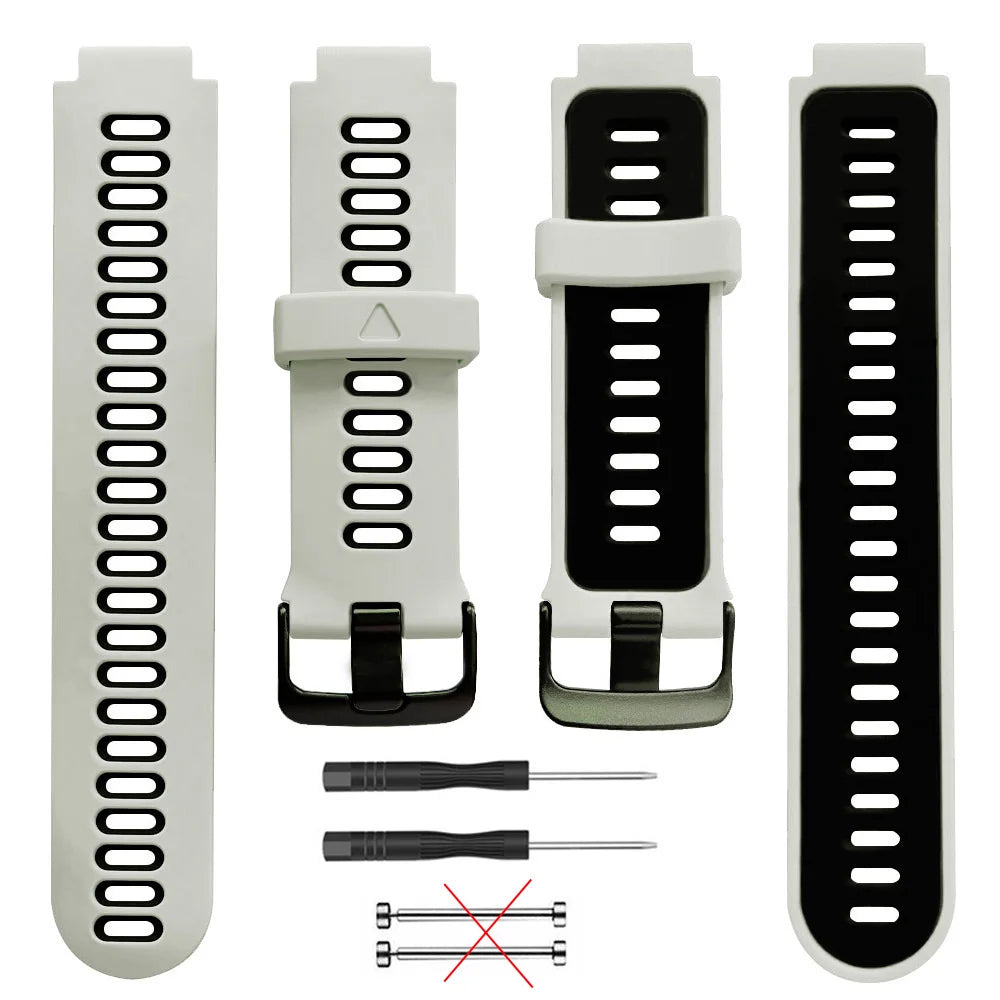 Quick Release 22mm Silicone Band - Vibrant for Forerunner 735XT