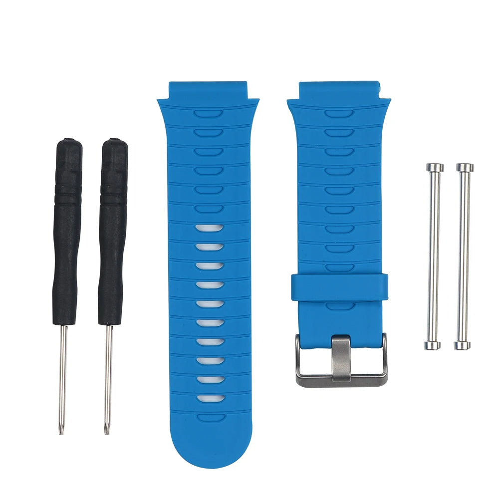 Silicone Band for Garmin Forerunner 920XT – Vibrant, Sweat-Proof Strap with Quick-Release & Tool