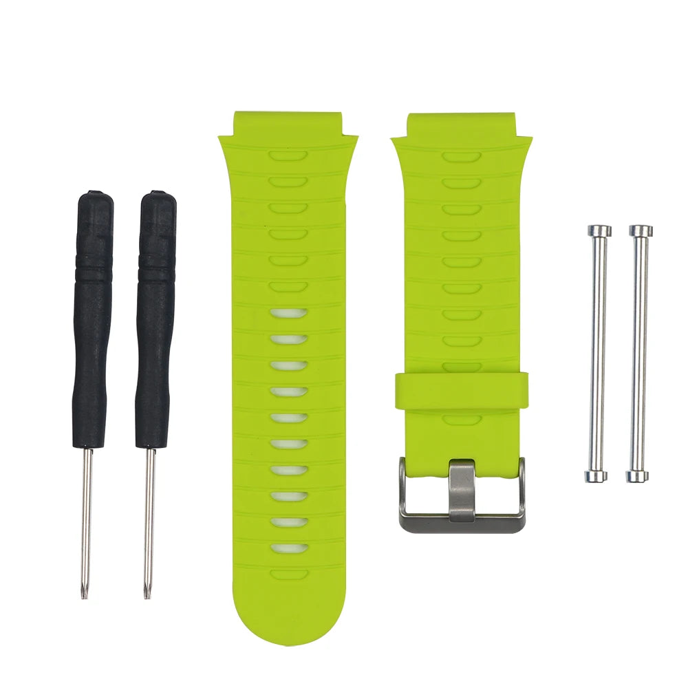 Silicone Band for Garmin Forerunner 920XT – Vibrant, Sweat-Proof Strap with Quick-Release & Tool