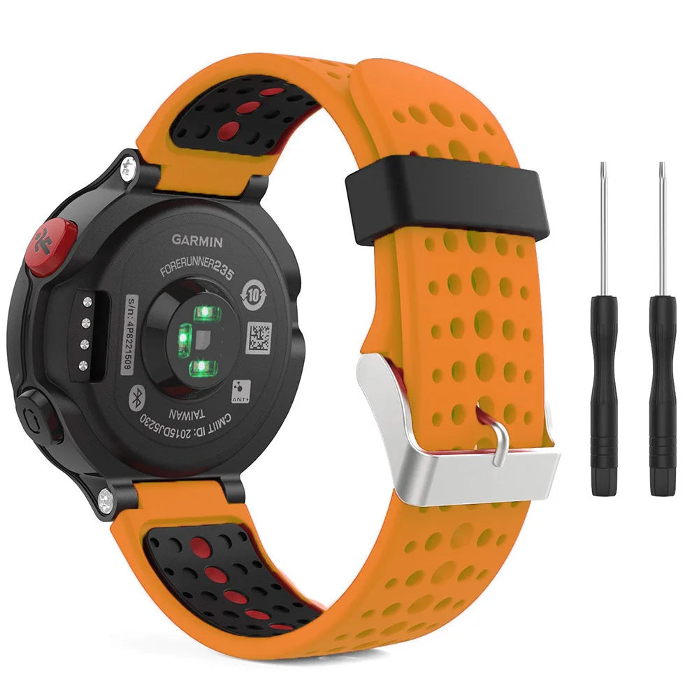 Quick Release 22mm Silicone Band - Vibrant for Forerunner 735XT