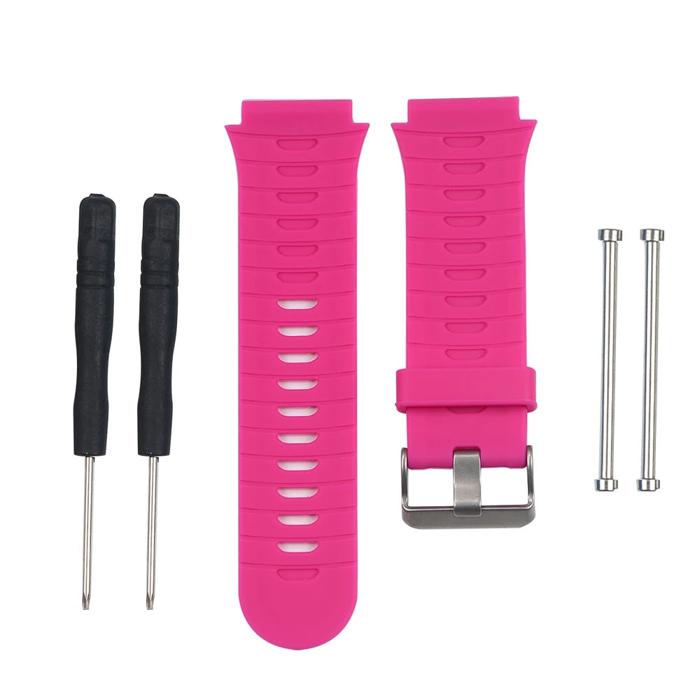 Silicone Band for Garmin Forerunner 920XT – Vibrant, Sweat-Proof Strap with Quick-Release & Tool