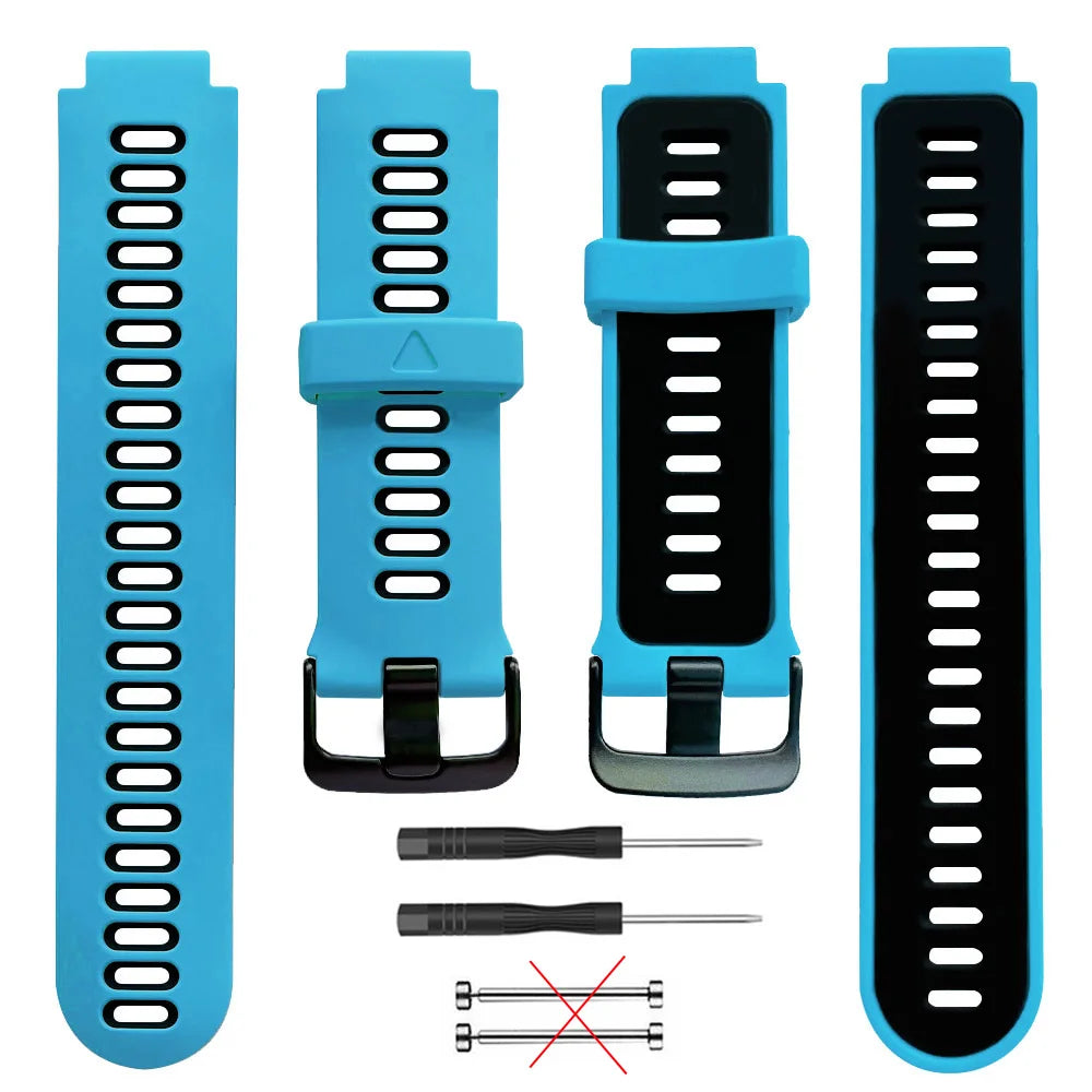 Quick Release 22mm Silicone Band - Vibrant for Forerunner 735XT