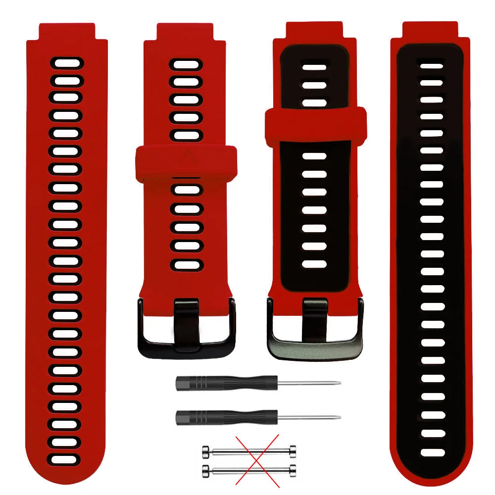 Quick Release 22mm Silicone Band - Vibrant for Forerunner 735XT
