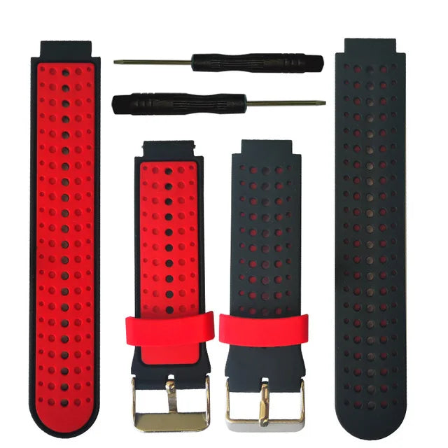 Quick Release 22mm Silicone Band - Vibrant for Forerunner 735XT
