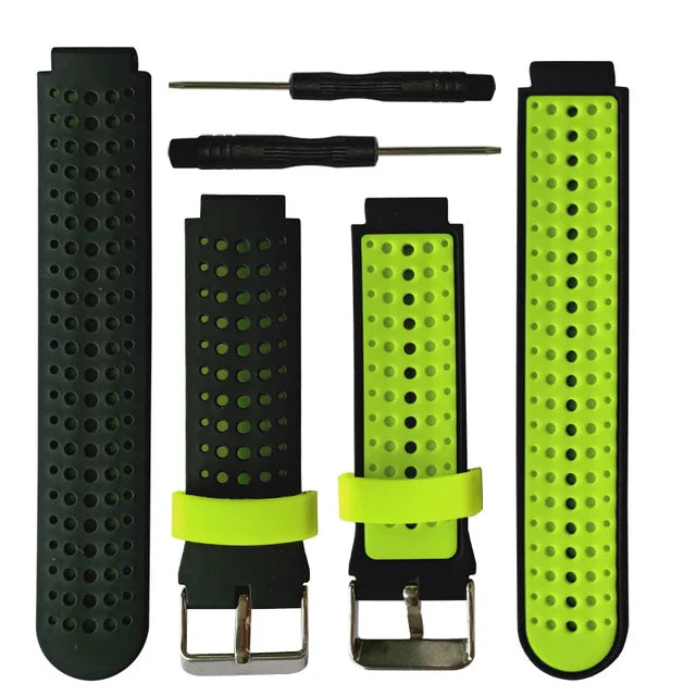 Quick Release 22mm Silicone Band - Vibrant for Forerunner 735XT