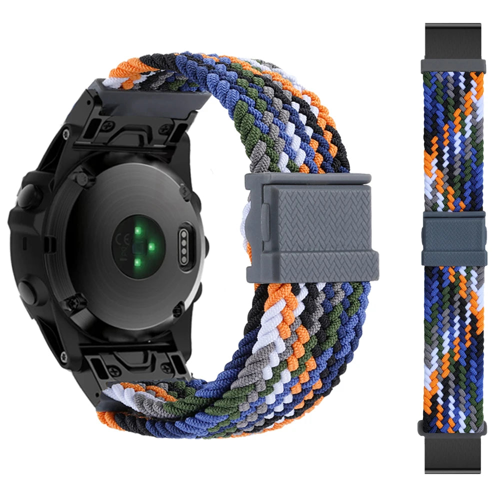 QuickFit 22/26mm Nylon Band - Breathable for Fenix 7/8/Epix