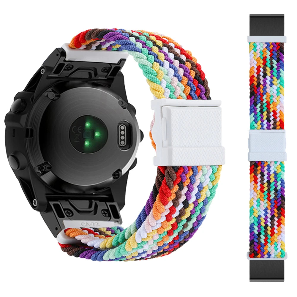 QuickFit 22/26mm Nylon Band - Breathable for Fenix 7/8/Epix