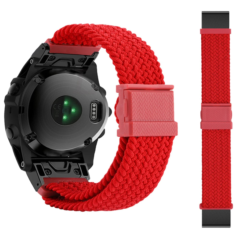 QuickFit 22/26mm Nylon Band - Breathable for Fenix 7/8/Epix