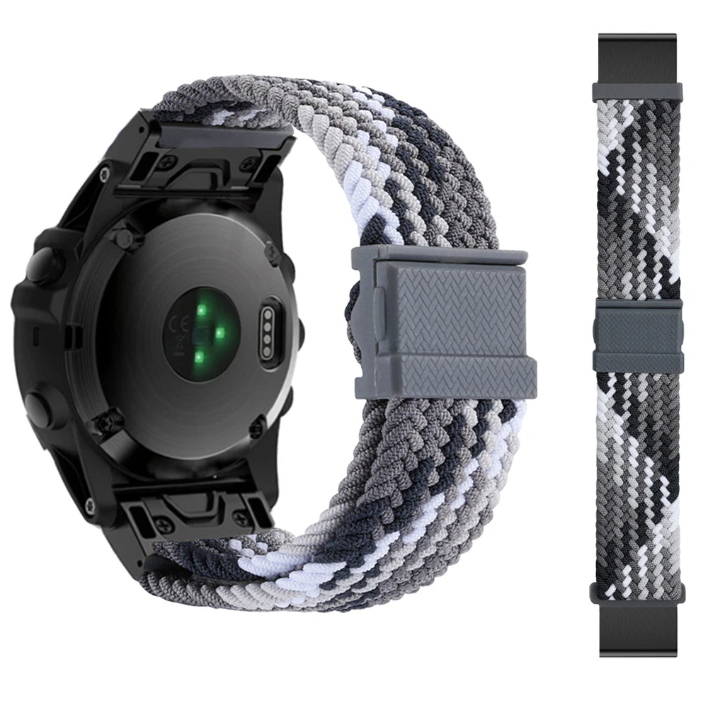 QuickFit 22/26mm Nylon Band - Breathable for Fenix 7/8/Epix