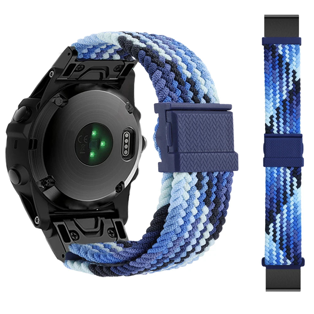 QuickFit 22/26mm Nylon Band - Breathable for Fenix 7/8/Epix