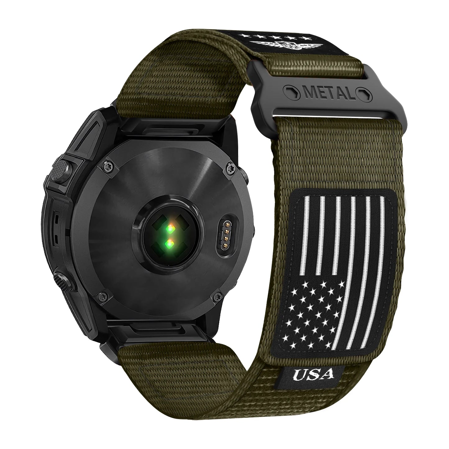 QuickFit 20/22/26mm Nylon Band - Rugged for Fenix 8/7/Tactix