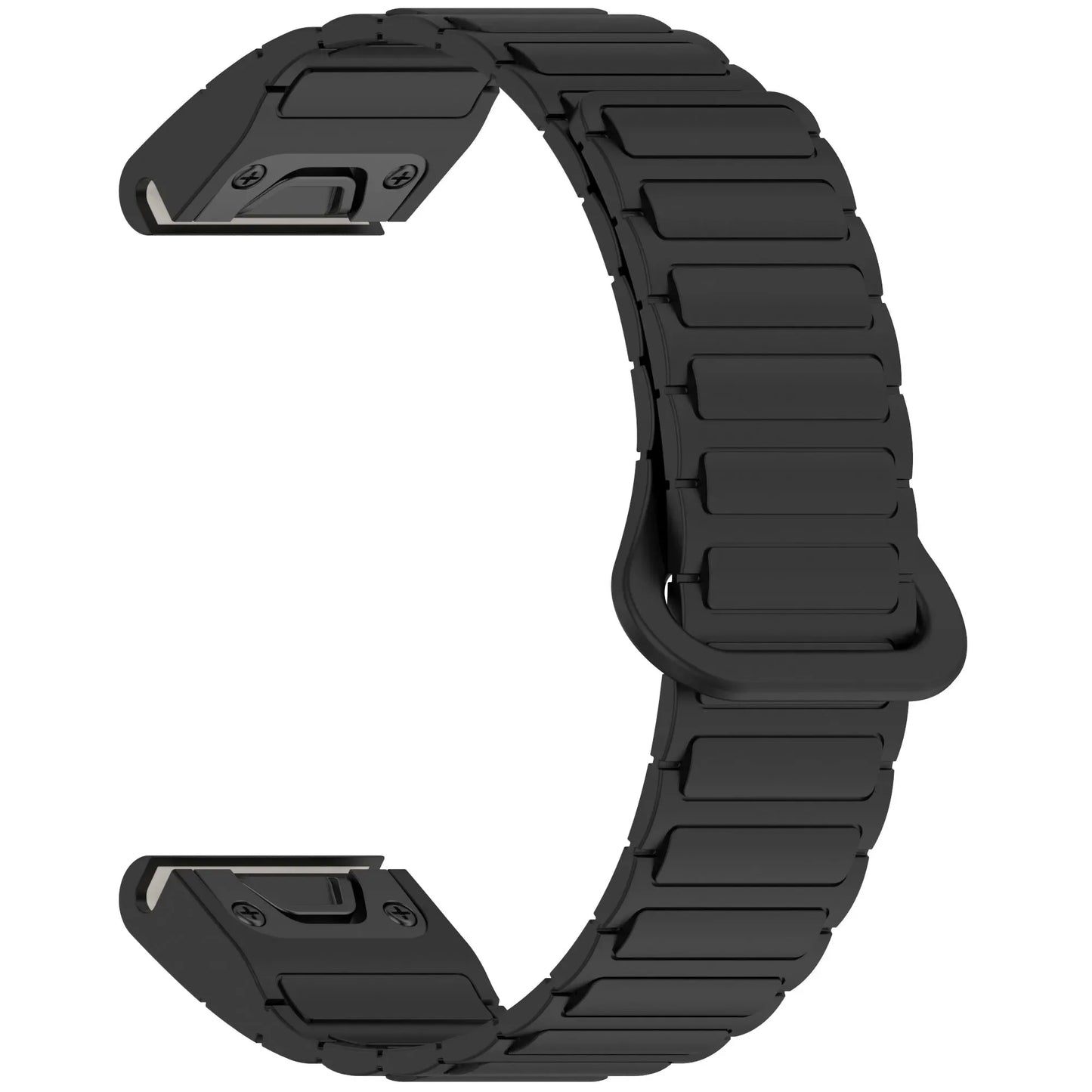 20/22/26mm Silicone Band for Fenix 8/7/6 – Magnetic, Sweat-Proof