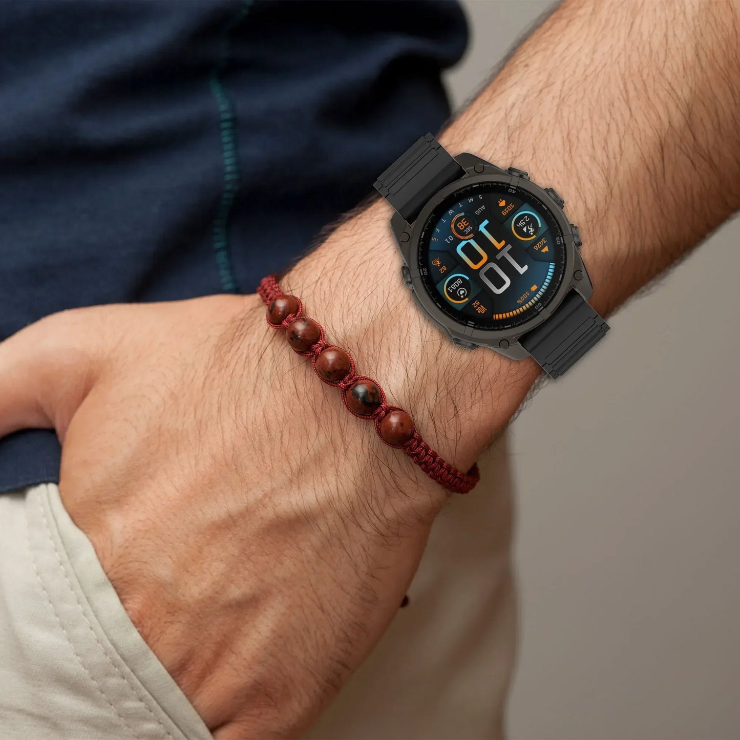 20/22/26mm Silicone Band for Fenix 8/7/6 – Magnetic, Sweat-Proof