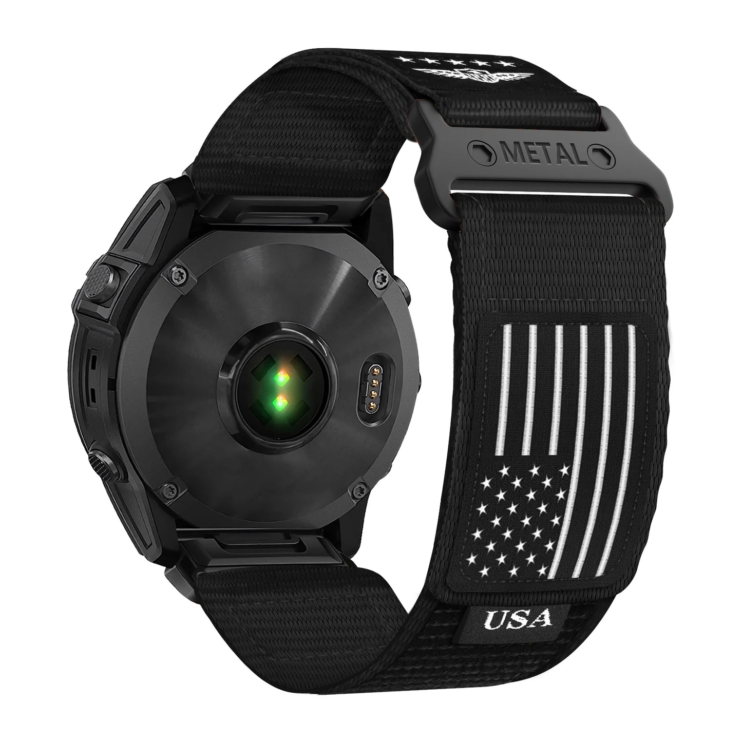 QuickFit 20/22/26mm Nylon Band - Rugged for Fenix 8/7/Tactix