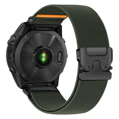 22mm Nylon Band for Garmin Fenix 8/7/6/5 – Quick Fit, Breathable Strap
