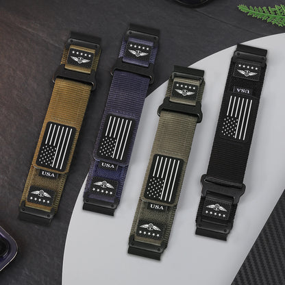 QuickFit 20/22/26mm Nylon Band - Rugged for Fenix 8/7/Tactix